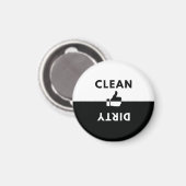 食洗機クリーン/ダーティマグネット マグネット (正面/裏面)