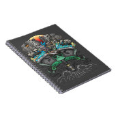 食洗機グラフィティスケッチ ノートブック (右側)