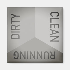 食洗機グレーダーティクリーンランニングのリバーシブル マグネット