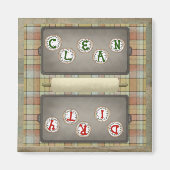 食洗機マグネット転がCookieとピン マグネット (正面)