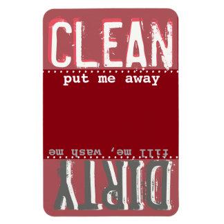 食洗機用レッドマグネット – クリーン/ダーティマグネット マグネット