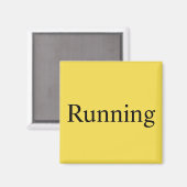 食洗機磁ランニング石「」 マグネット (正面/裏面)