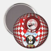 食洗機磁石は悪魔に作られた マグネット (正面/裏面)