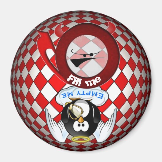 食洗機磁石は悪魔に作られた マグネット (正面)