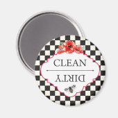 食洗機磁石清浄汚れ マグネット (正面/裏面)