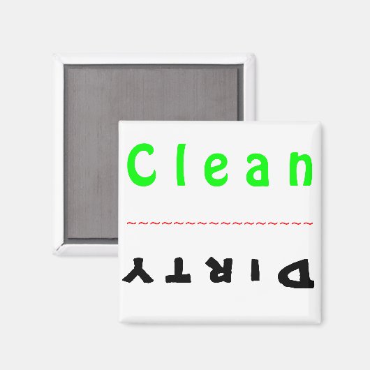 食洗機磁石 マグネット (正面/裏面)