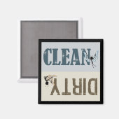 食洗機磁石 マグネット (正面/裏面)