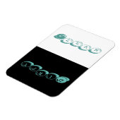 食洗機 – キャンディフォントw青いハイライト マグネット (左側)