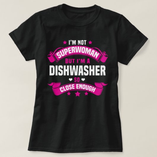 食洗機 Tシャツ (デザイン正面)