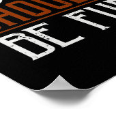 食物はおもしろい ポスター (角)