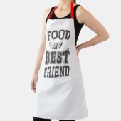 食物は僕の友最高のだ エプロン (インサイチュ)
