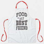 食物は僕の友最高のだ エプロン (正面)