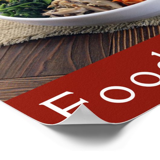 食物は薬だ ポスター (角)