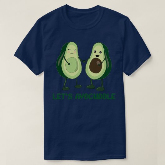 食物を避けおもしろいる Tシャツ (デザイン正面)