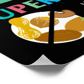 食物アレルギーのスーパーヒーローはナッツを許された男の子 ポスター (角)