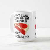 食物連鎖おもしろマグカップ コーヒーマグカップ (正面左)