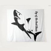 食物連鎖の頂点のタペストリー タペストリー (正面(横))