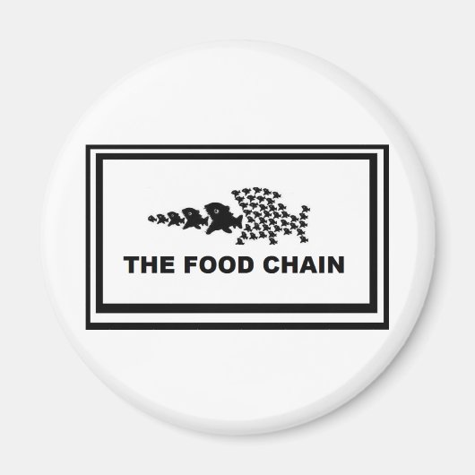 食物連鎖 マグネット (正面)