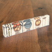 食物 デスクネームプレート (側面)