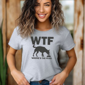 食犬はどこだ Tシャツ