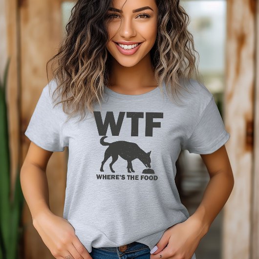 食犬はどこだ Tシャツ