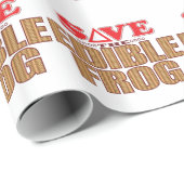 食用のカエルの保存 ラッピングペーパー (ロールコーナー)