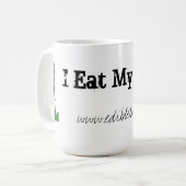 食用のマグ コーヒーマグカップ (正面左)