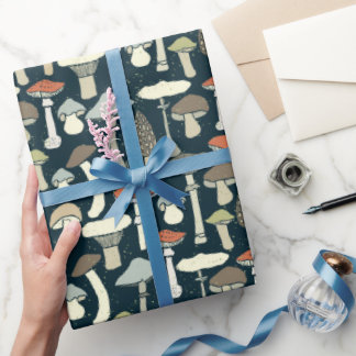 食用キノコ園 ラッピングペーパー