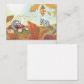 食用ドームスパーソナライズされた(Glis glis) ノートカード (正面/裏面)