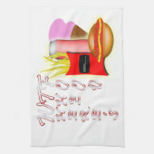 (食糧があるかところ) WTF キッチンタオル (縦)