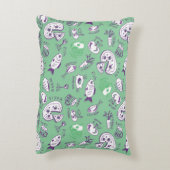 食糧が付いているパターン アクセントクッション (裏面(縦))