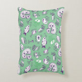 食糧が付いているパターン アクセントクッション (正面(垂直))