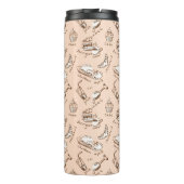 食糧が付いているパターン タンブラー (裏面)