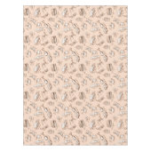 食糧が付いているパターン テーブルクロス (正面)