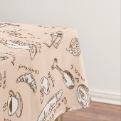 食糧が付いているパターン テーブルクロス (インサイチュ)