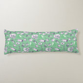 食糧が付いているパターン ボディピロー (裏面)