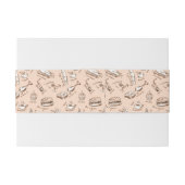 食糧が付いているパターン 招待状ベリーバンド (裏面例)