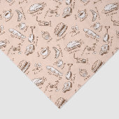 食糧が付いているパターン 薄葉紙 (詳細)