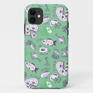 食糧が付いているパターン iPhone 11 ケース