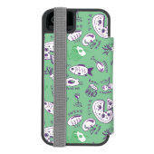 食糧が付いているパターン INCIPIO iPhoneウォレットケース (フォリオ裏面)