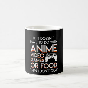 食糧が気にしない日本製アニメのビデオゲームを持っていません コーヒーマグカップ
