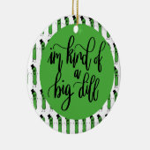 食糧しゃれ"IM種類の大きいディル"の セラミックオーナメント (右)