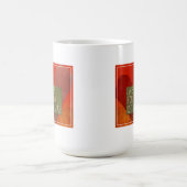 食糧ない戦争をして下さい コーヒーマグカップ (中央)