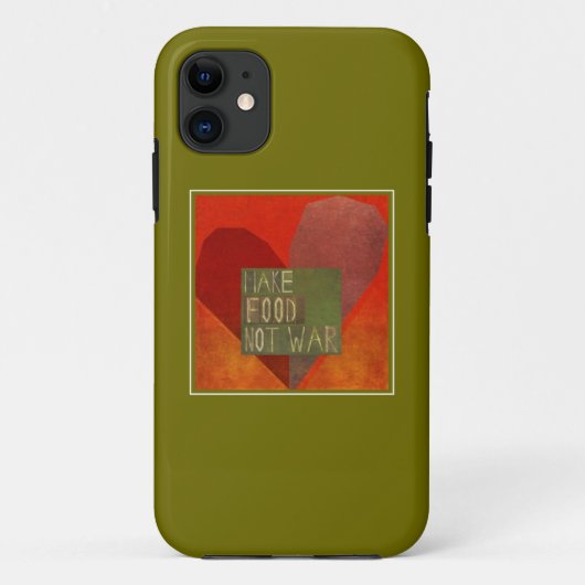 食糧ない戦争をして下さい Case-Mate iPhoneケース (裏面)