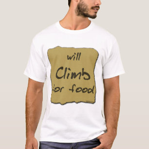 食糧のために上ります Tシャツ