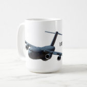 食糧のための飛行 コーヒーマグカップ (正面左)