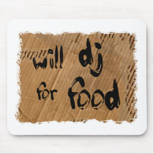 食糧のためのDJ マウスパッド