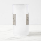 食糧のためのGM フロストグラスビールジョッキ (中央)