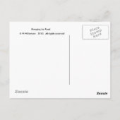 食糧の貯蔵 ポストカード (裏面)