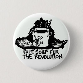 食糧はボタンを爆撃しません 缶バッジ